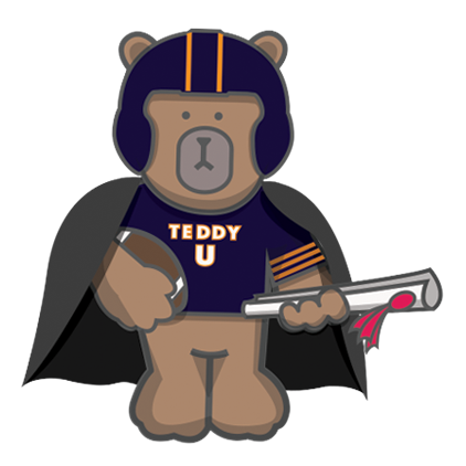 Teddy-U-Touchdown University