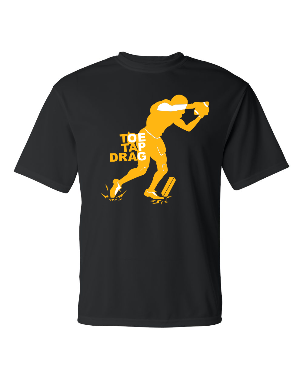 ToeTapDrag v2 Tshirt Black Steelers