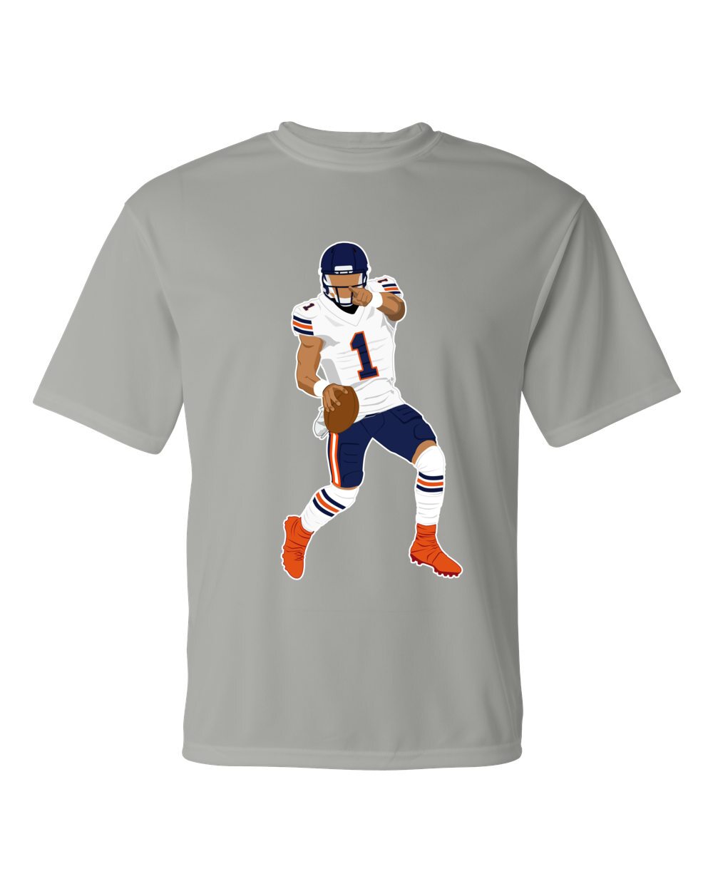 field general quarterback t-shirt