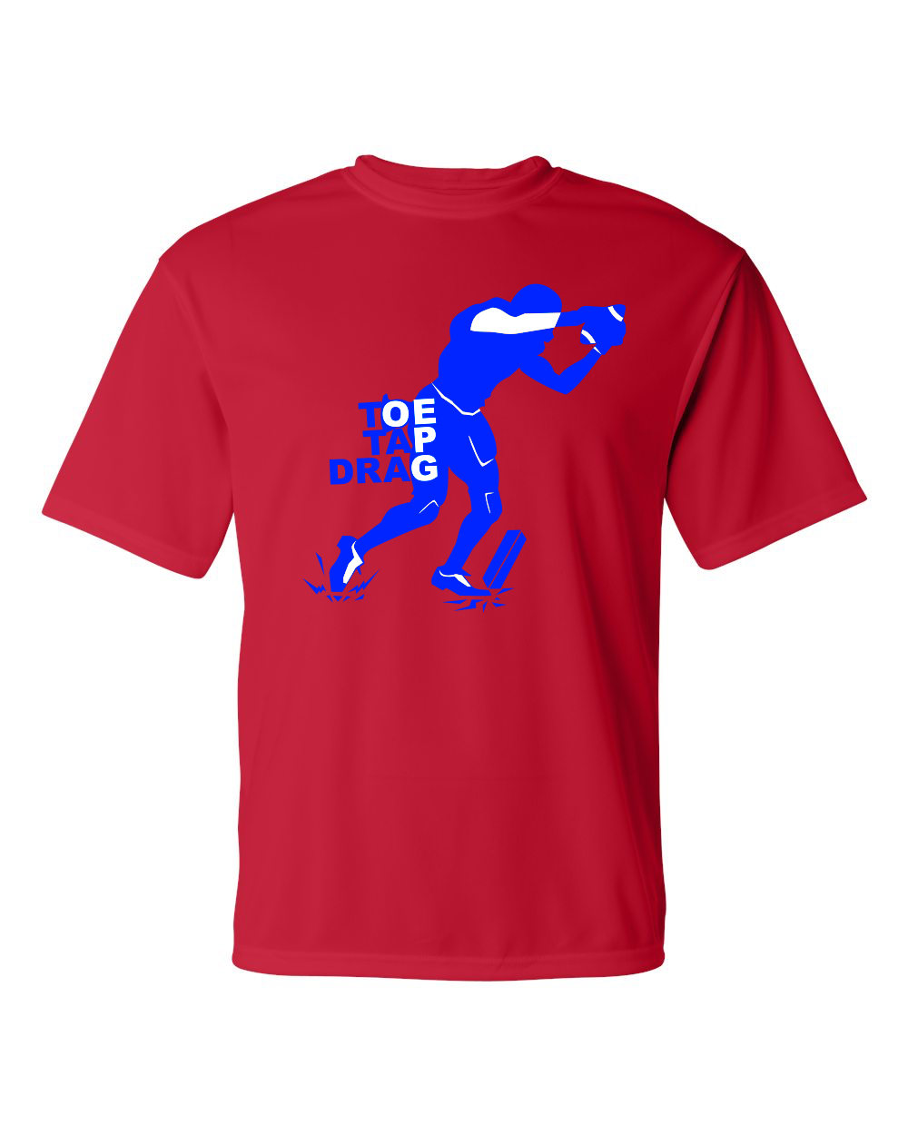 ToeTapDrag v2 Tshirt Red Bills