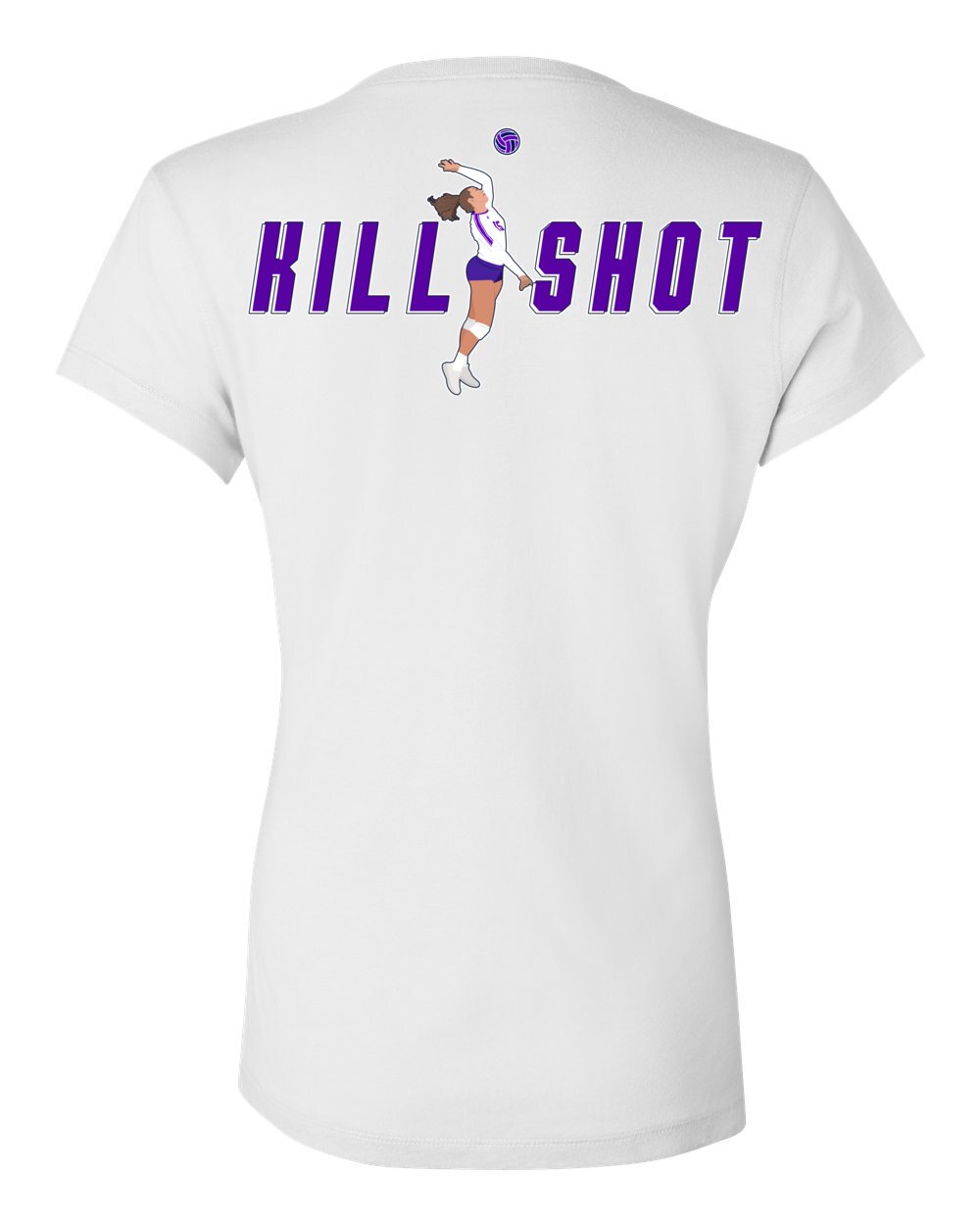 Volleyball player in action