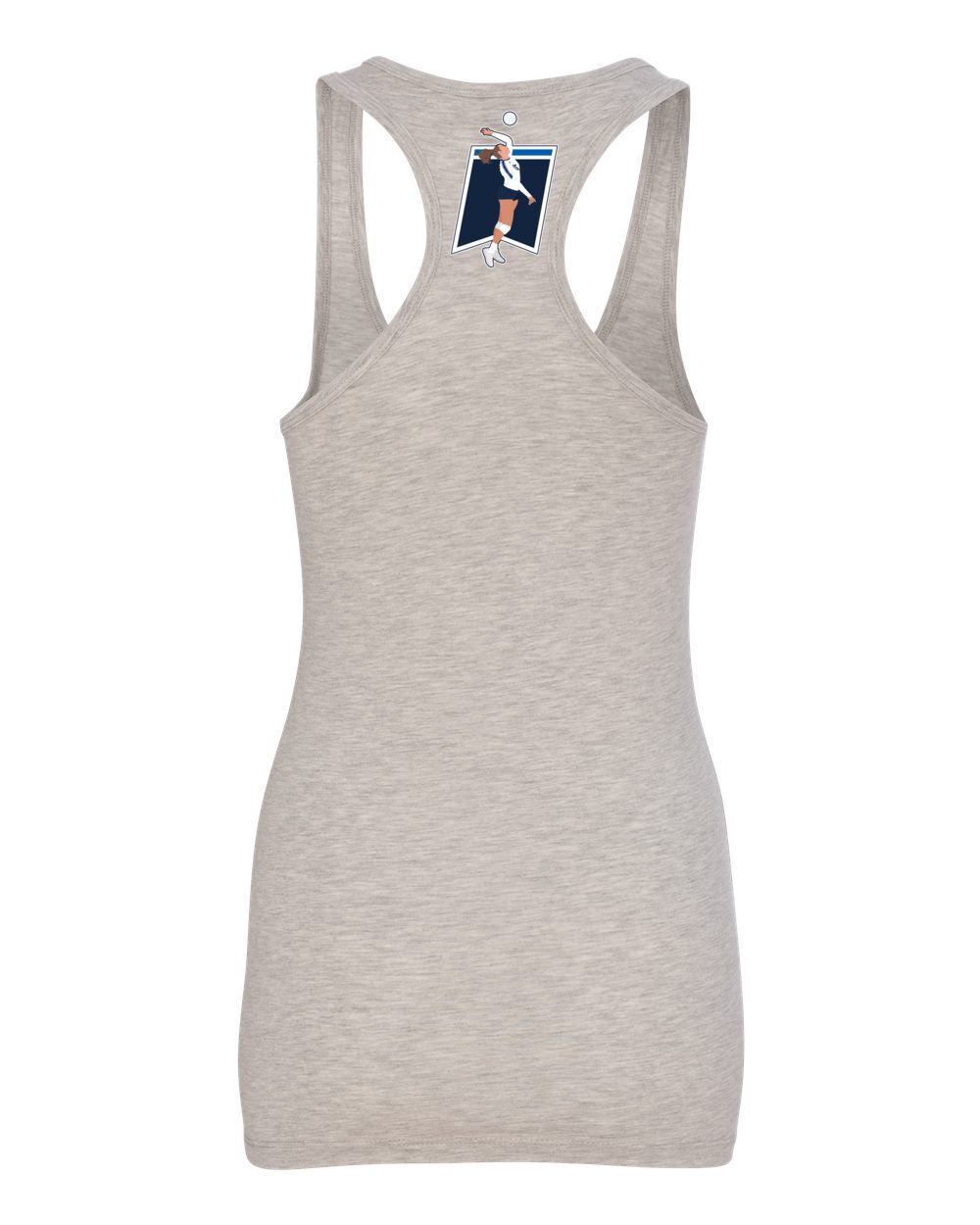 Volleyball player in action