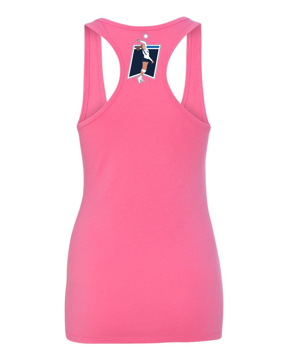 Volleyball player in action