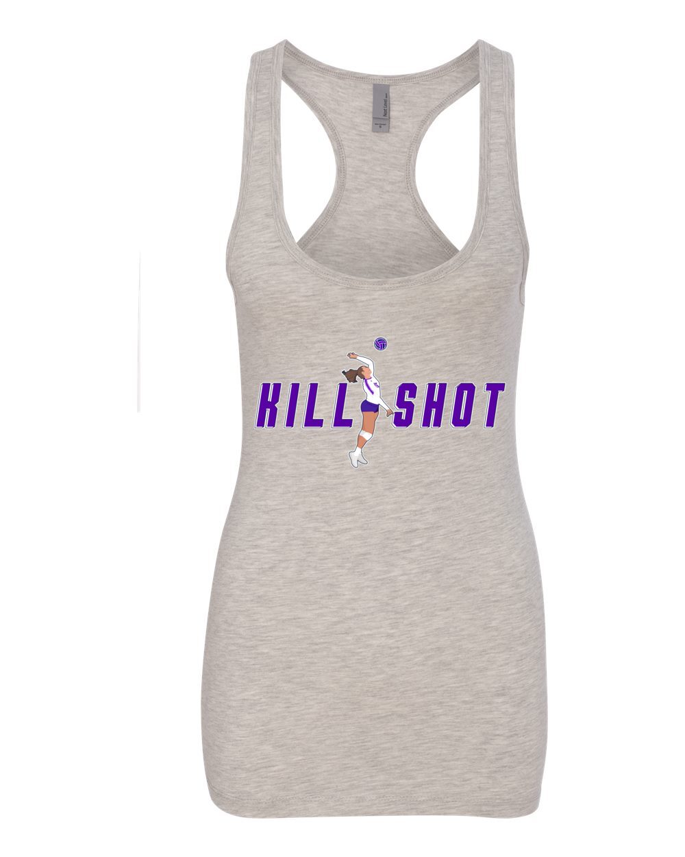 Volleyball player in action